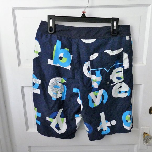 NWT Men's Diesel BMBX Swim Blue Deck Shorts size M - Picture 9 of 9
